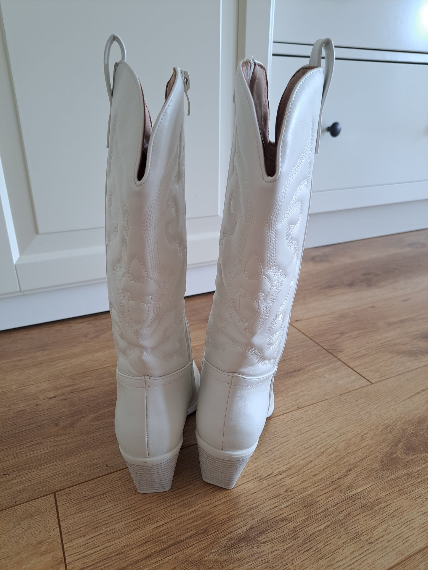 White Cowboy Boots