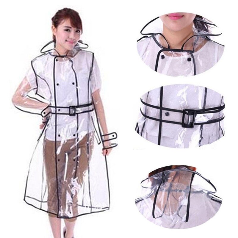 Clear Vinyl Raincoat