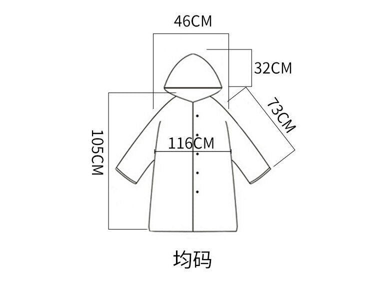 Clear Vinyl Raincoat