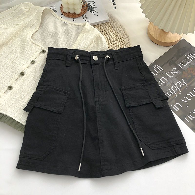Cargo Skirt With Shorts Lining