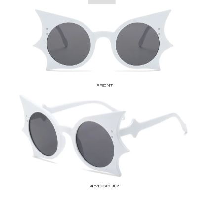 Bat Shaped Oversize Sunglasses