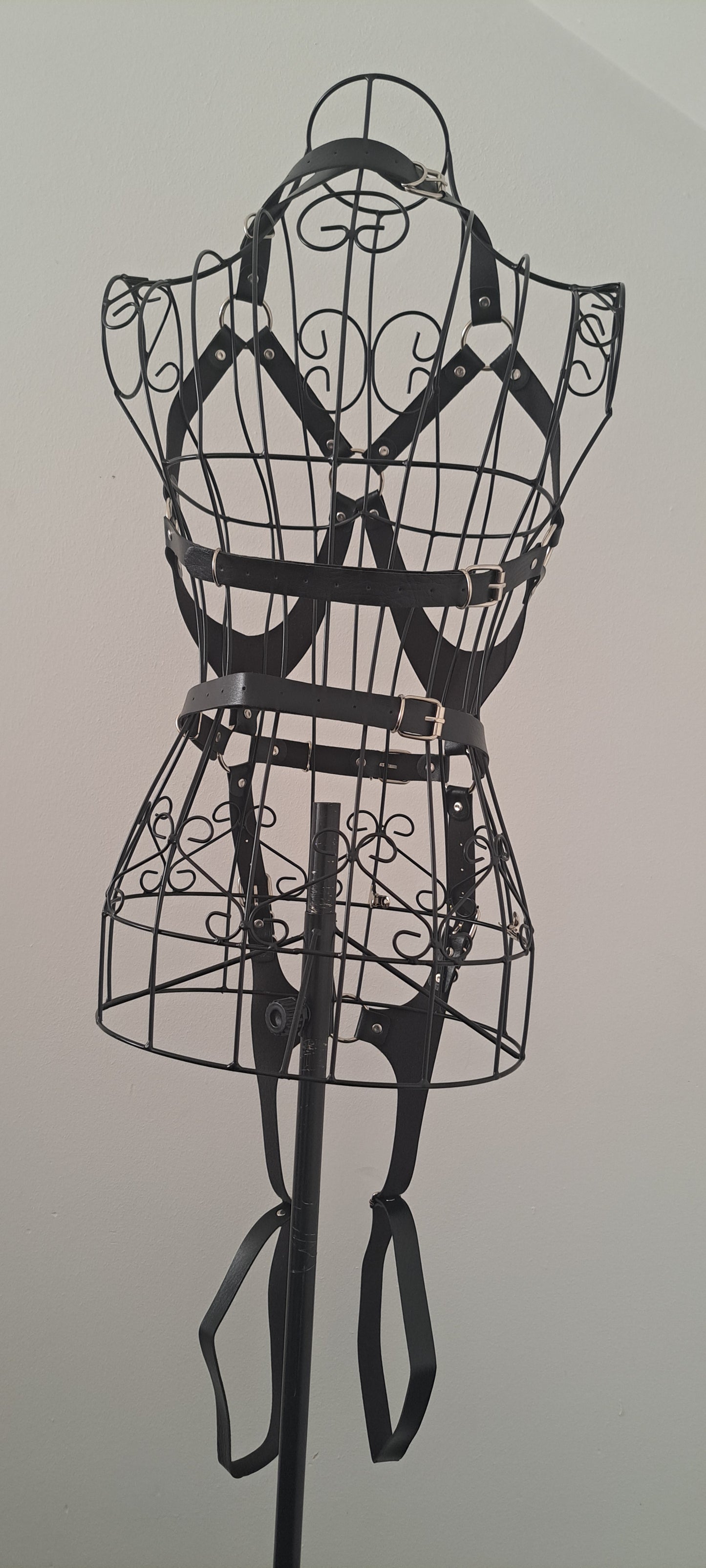 Addison Black Body Harness