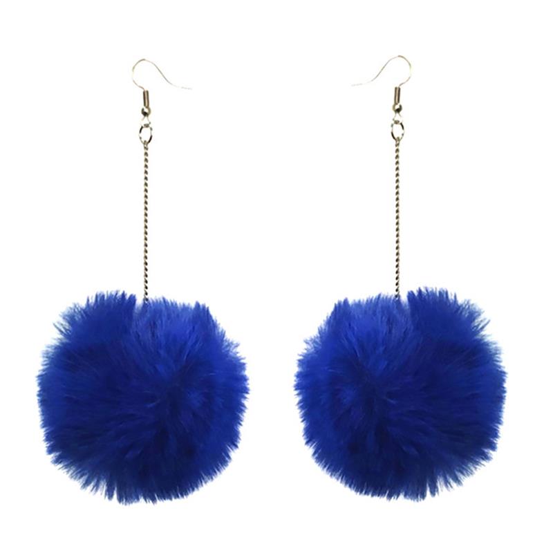 Pom Pom Earrings