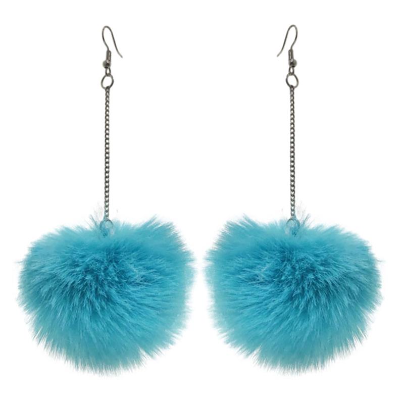 Pom Pom Earrings