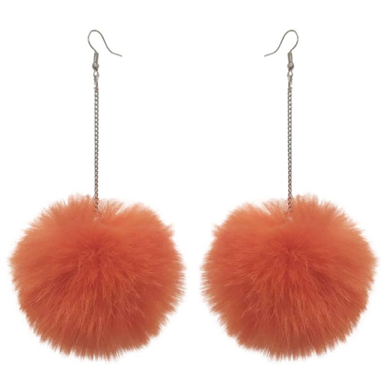 Pom Pom Earrings