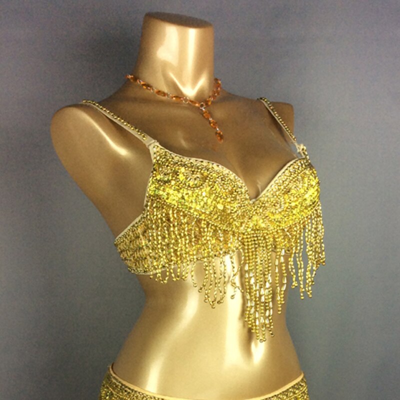 Beaded Waterfall Bra Top