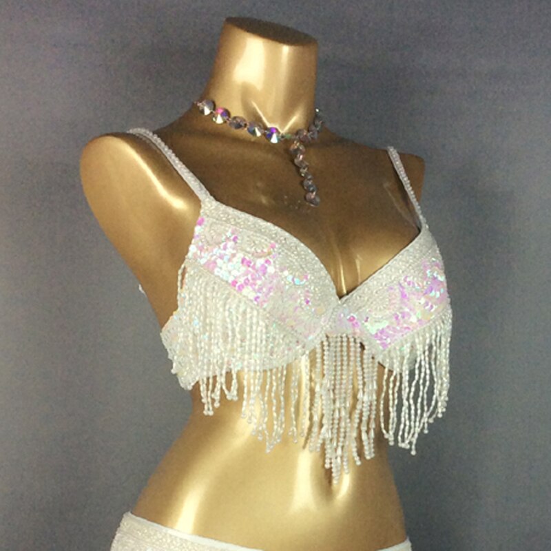 Beaded Waterfall Bra Top