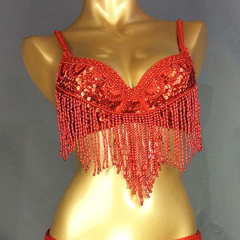 Beaded Waterfall Bra Top