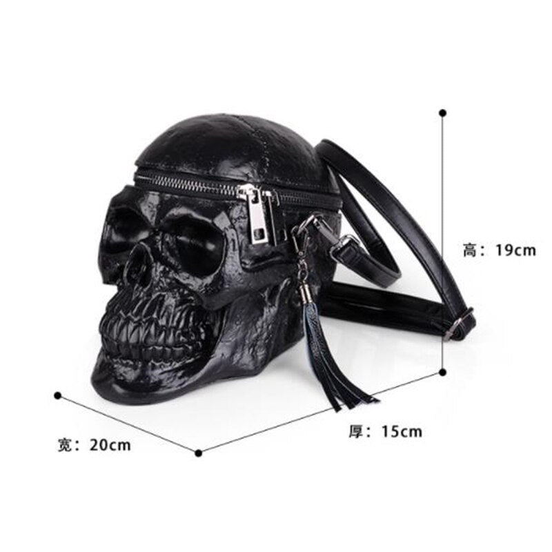 3D Skull Bag
