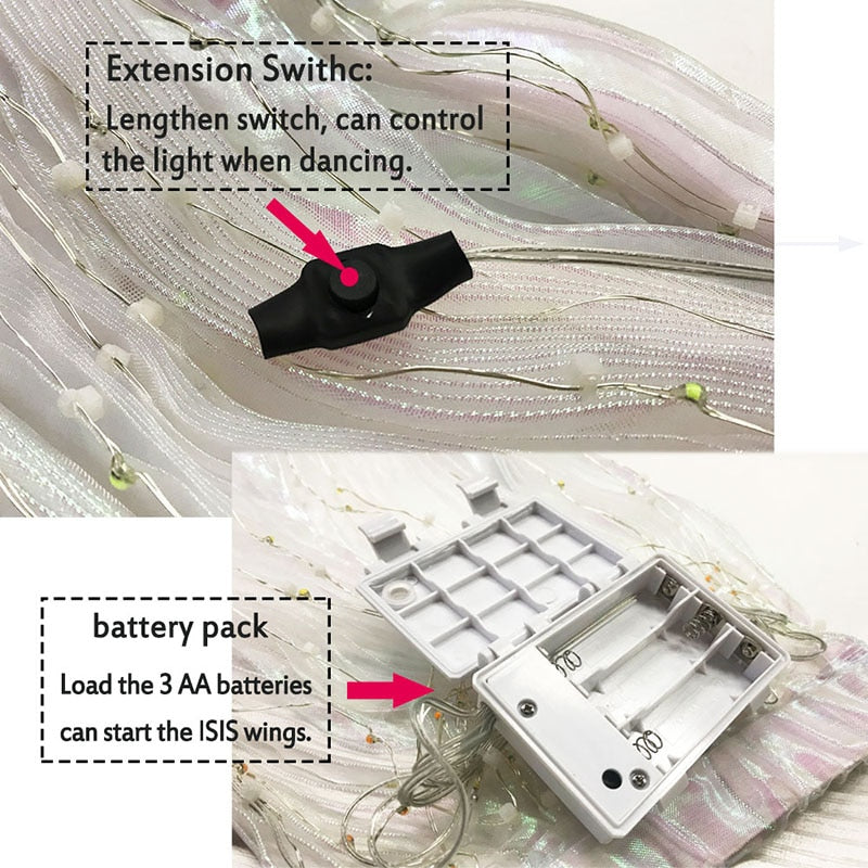 Adult LED Wings