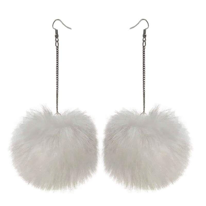Pom Pom Earrings