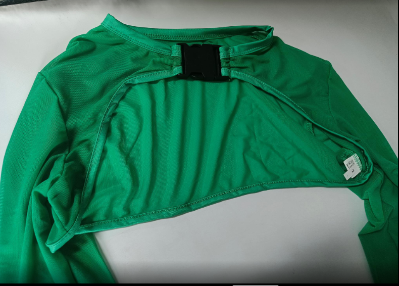 Mesh Buckle Shrug