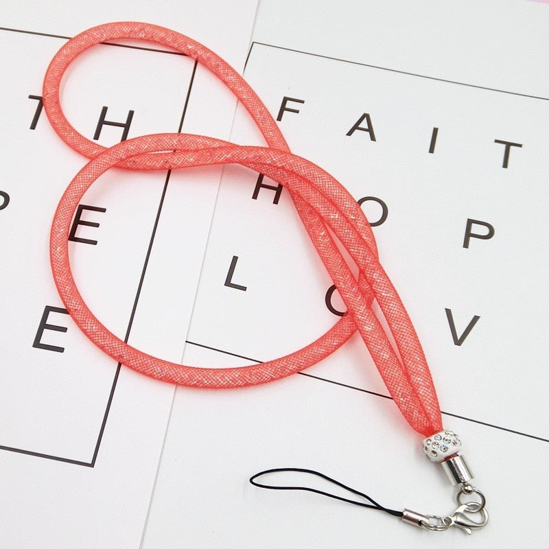 Rhinestone Crystal Lanyard