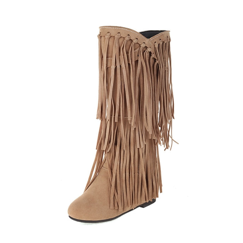 Fringe Tassel Boots
