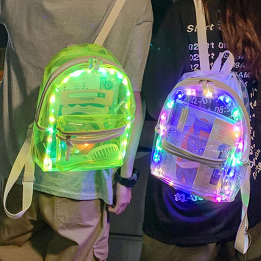 Transparent LED Backpack