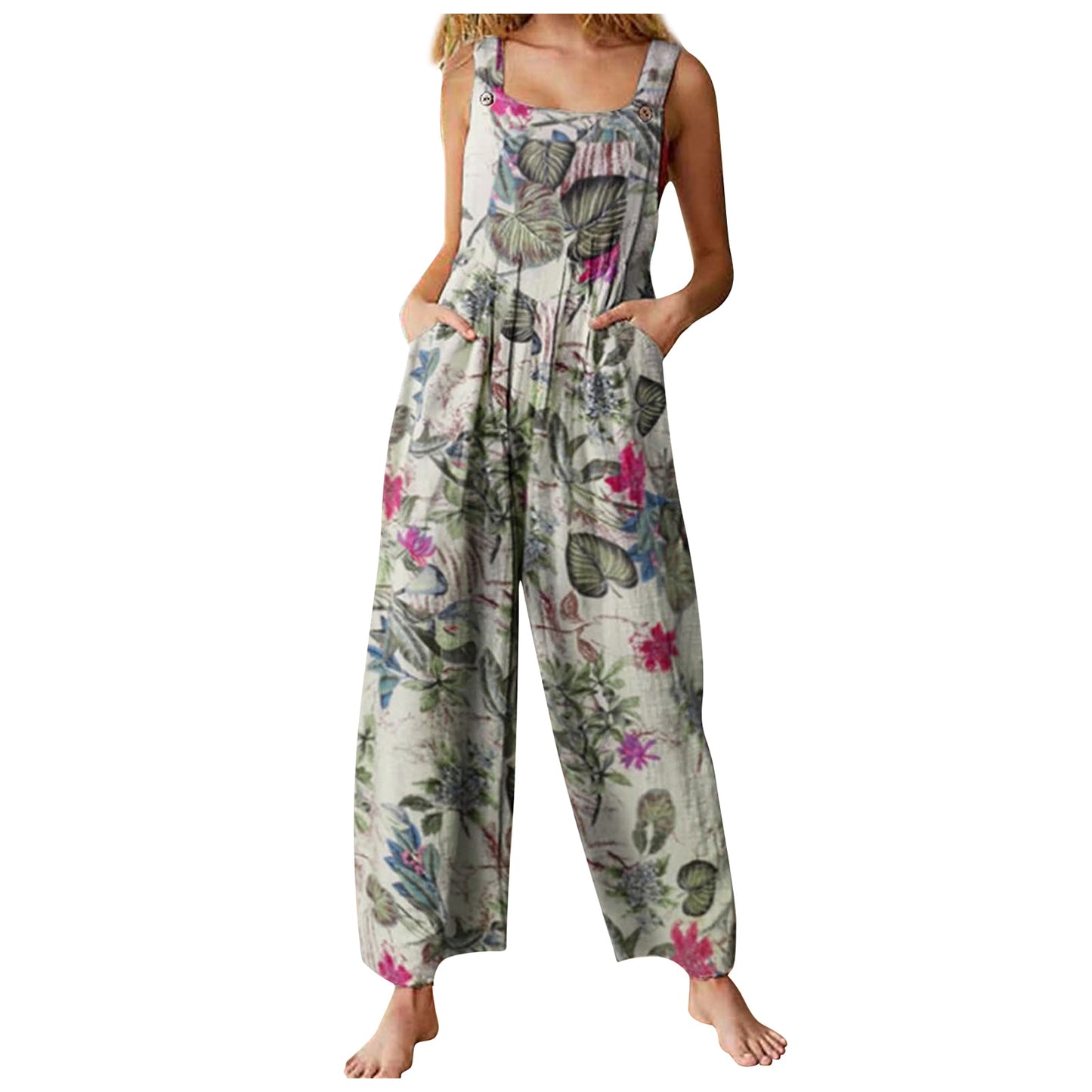 Ethnic Style Multicolor Romper