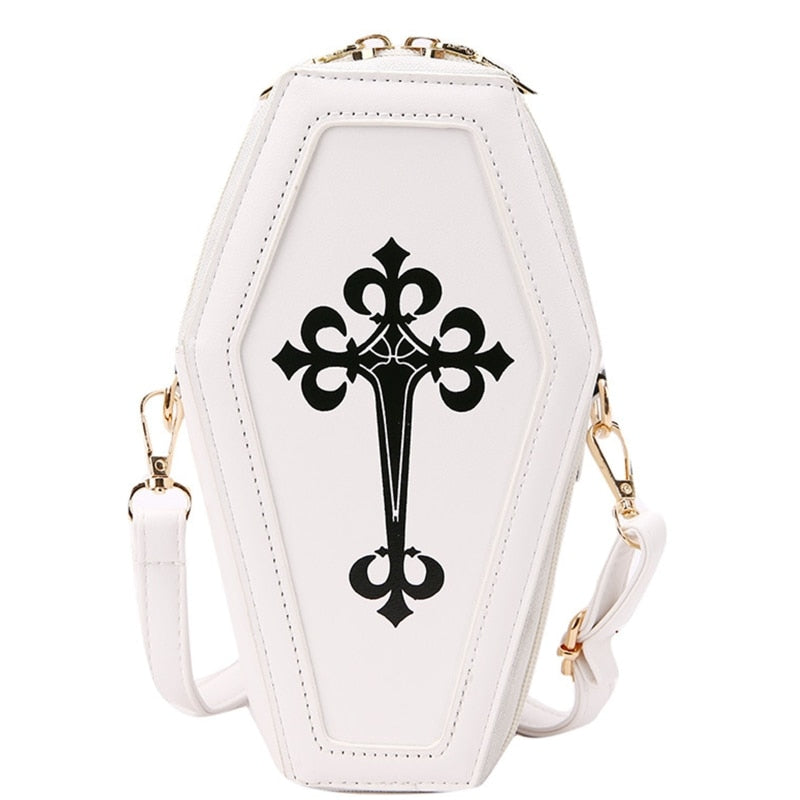 Coffin Shaped Cross Body Bag