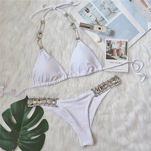Crystal Rhinestone Bikini
