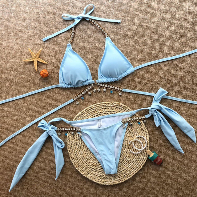 Crystal Rhinestone Bikini