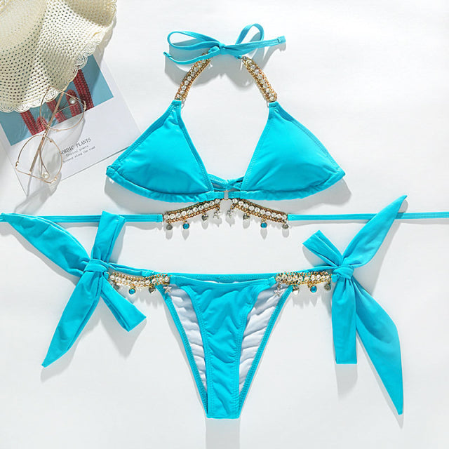 Crystal Rhinestone Bikini