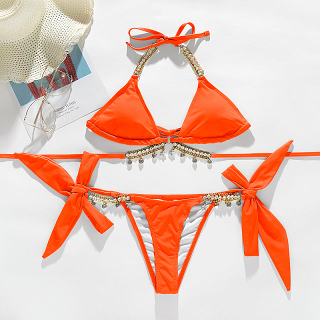 Crystal Rhinestone Bikini