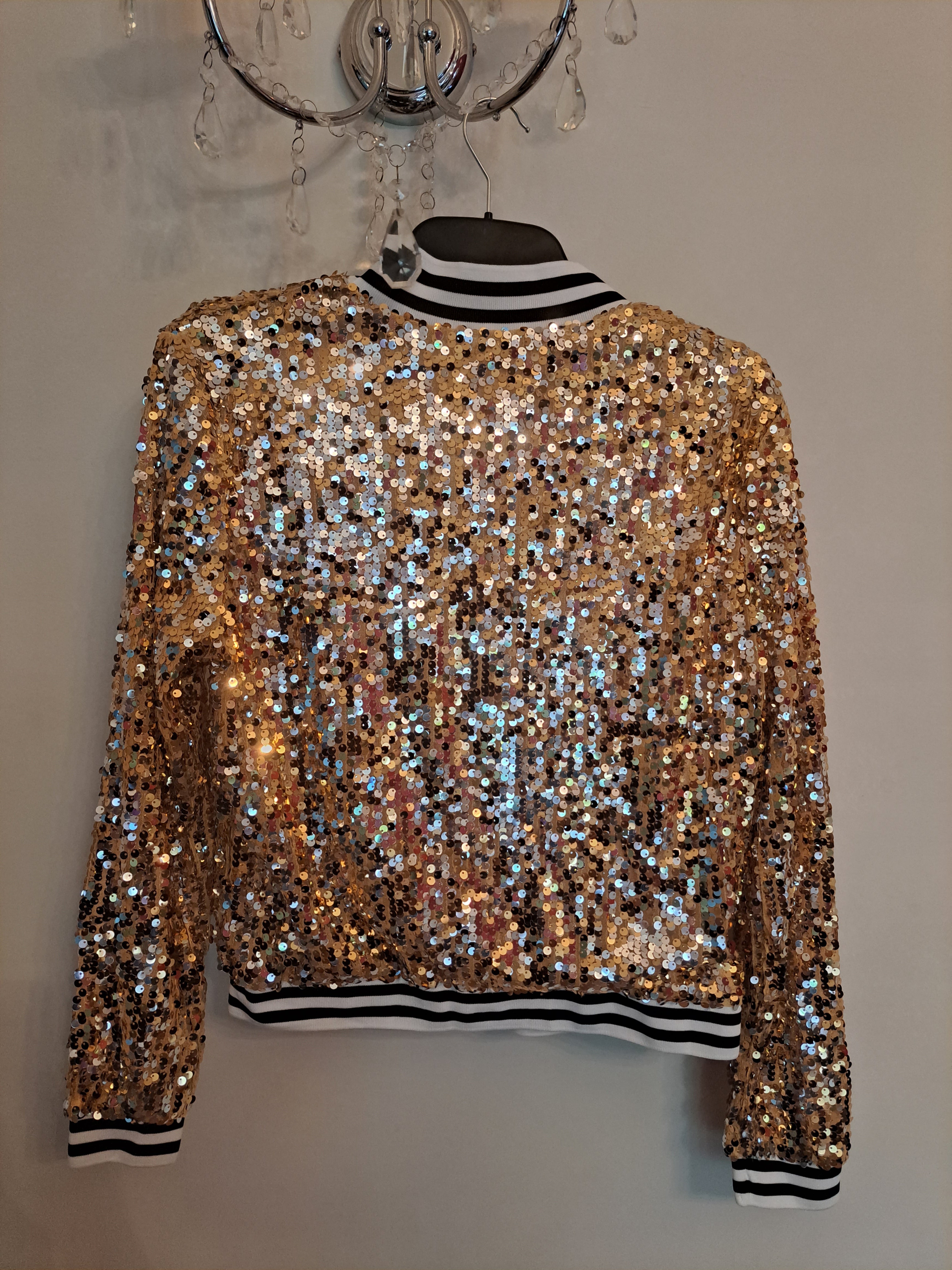 Sequin hotsell festival jacket