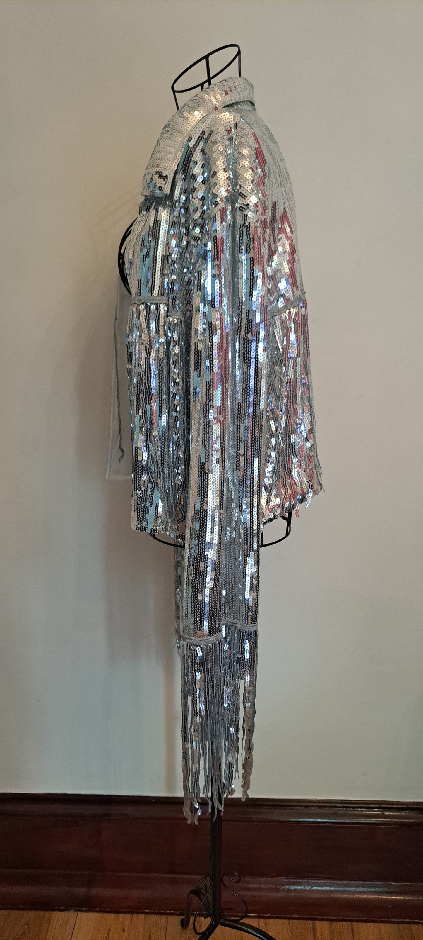 Sequin Fringed Jacket