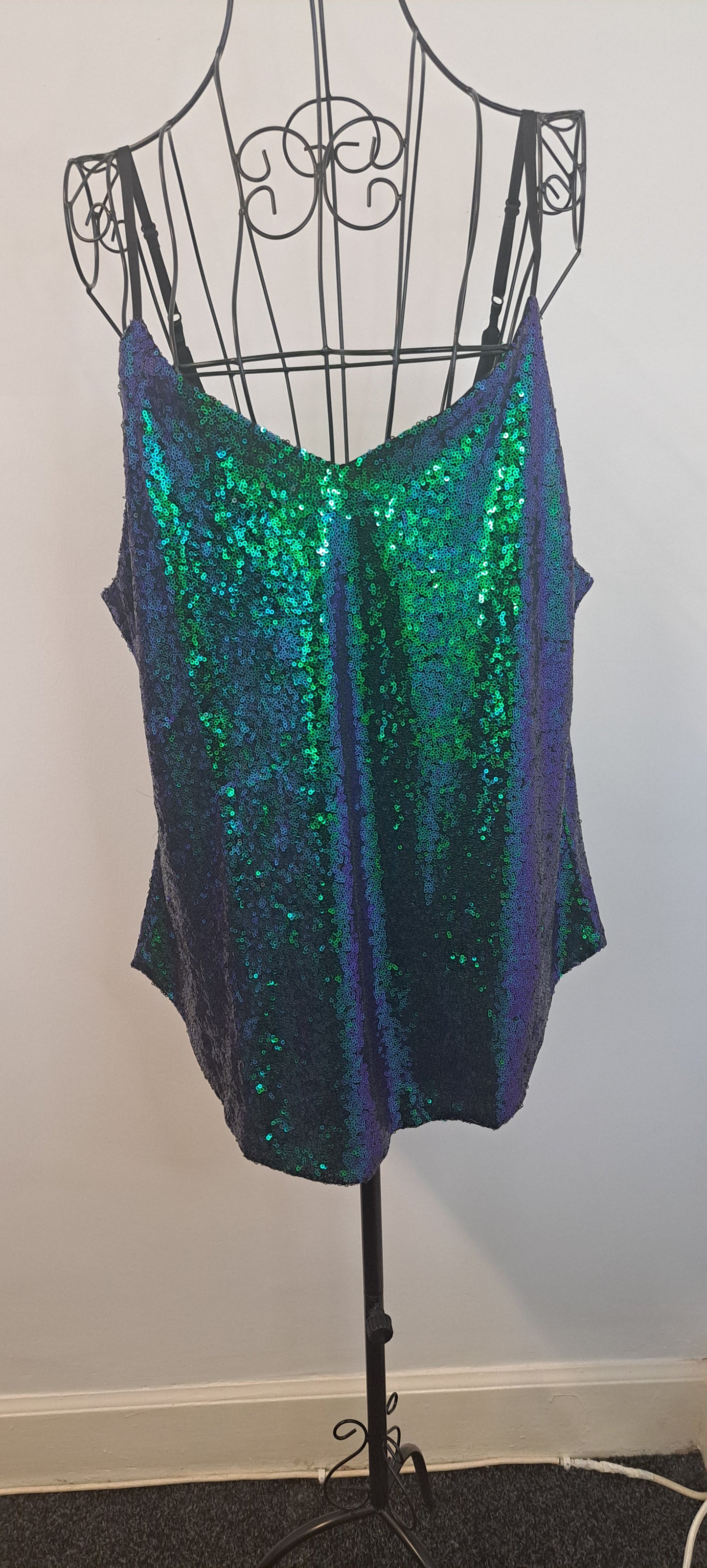 Sequin Camisole Top