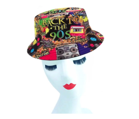 80's & 90's Theme Bucket Hats