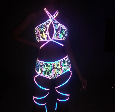 Reflective Rave Co Ord Set