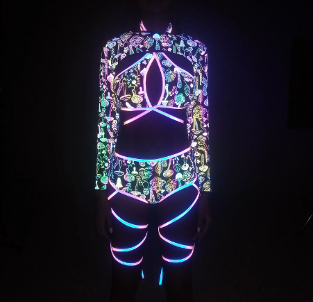 Reflective Rave Co Ord Set