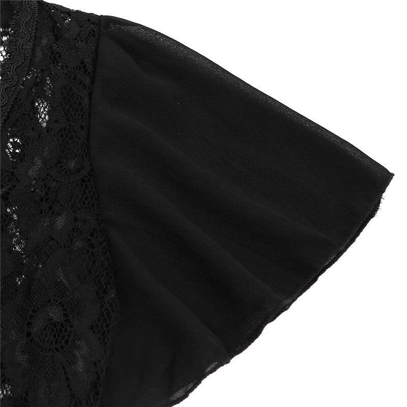 Black Lace Bolero Shrug