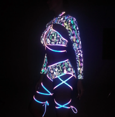 Reflective Rave Co Ord Set