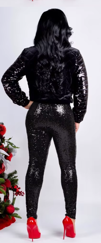 Sparkly Sequin Leggings