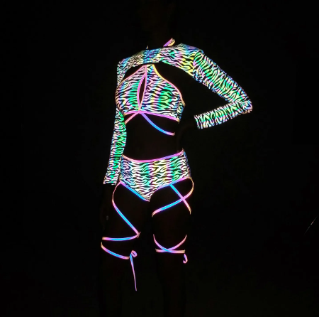 Reflective Rave Co Ord Set