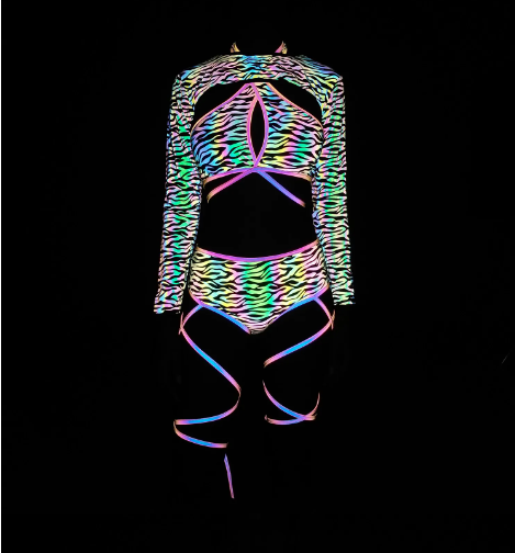 Reflective Rave Co Ord Set