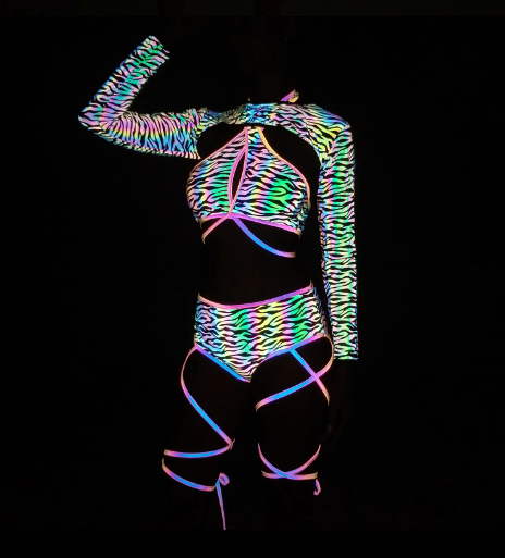 Reflective Rave Co Ord Set