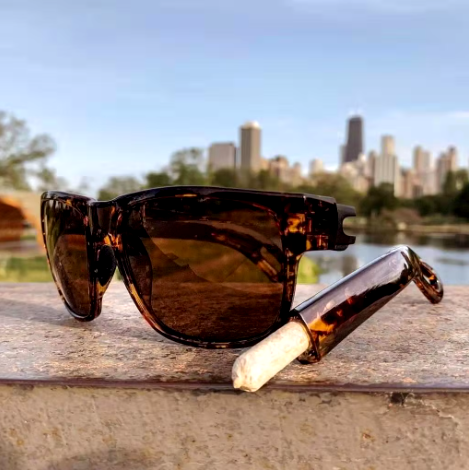 Hidden Compartment Sunglasses