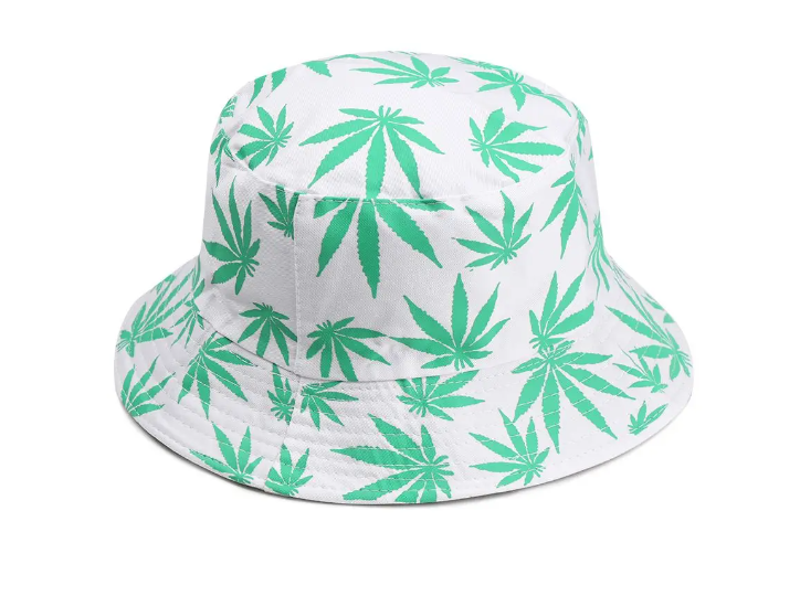 Weed Print Bucket Hat
