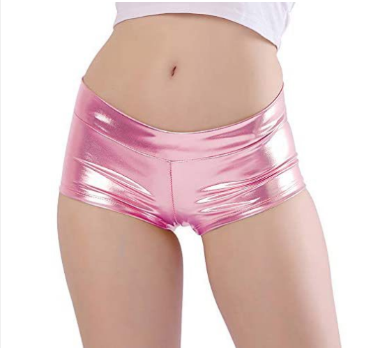 Metallic Hot Pants