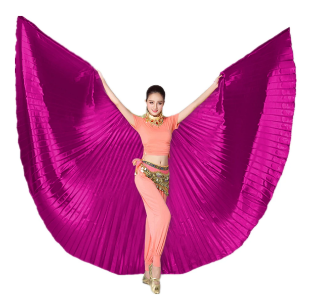 Solid Colour Festival Performance Wings