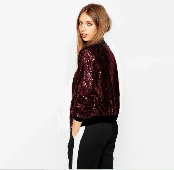 Sequin Darker Shades Jacket