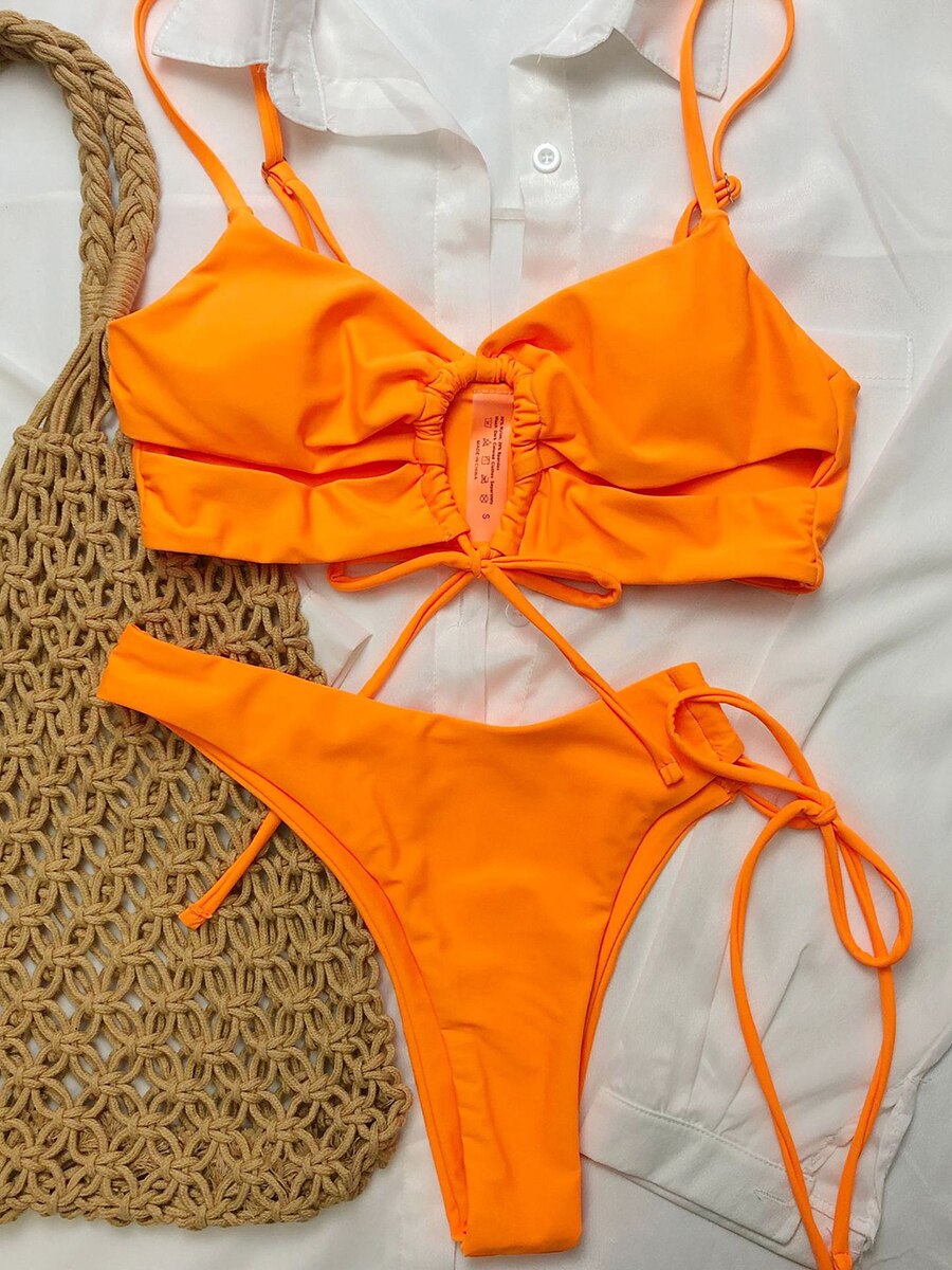 Summer Thong Bikini Set