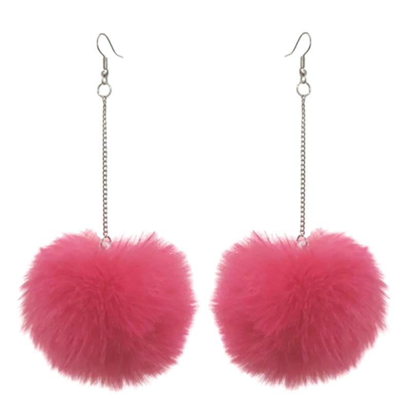 Pom Pom Earrings