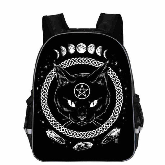 Black Cat Witch Back Pack