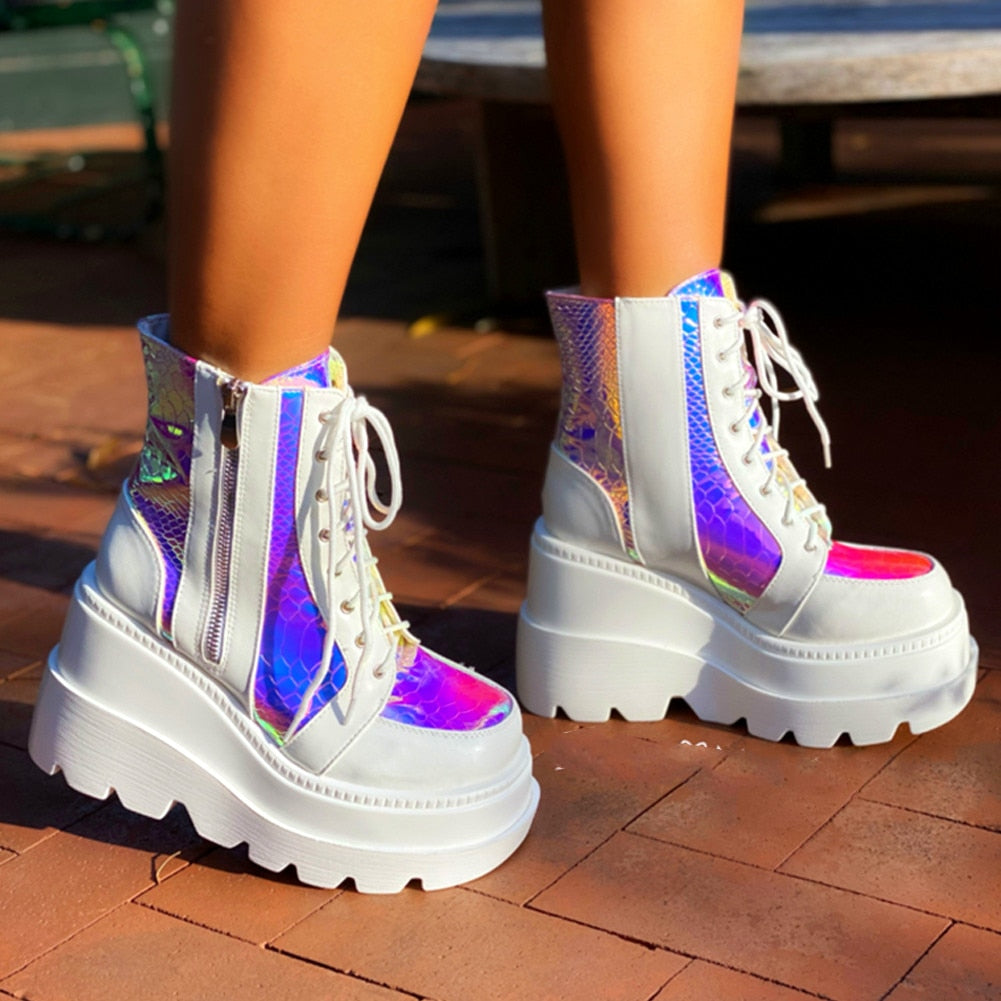 Holographic Cyber Boots