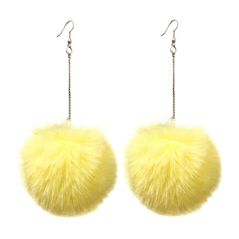 Pom Pom Earrings