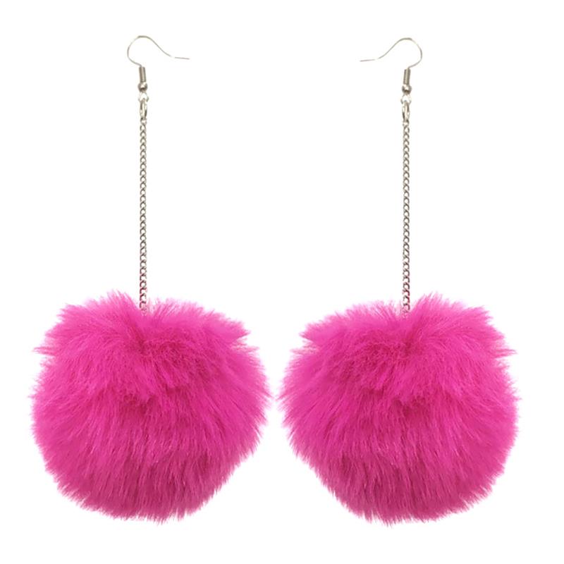 Pom Pom Earrings