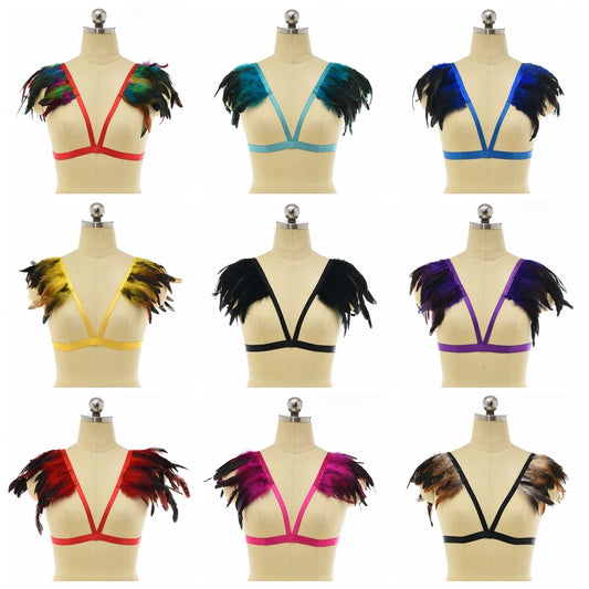 Feather Epaulette Harness