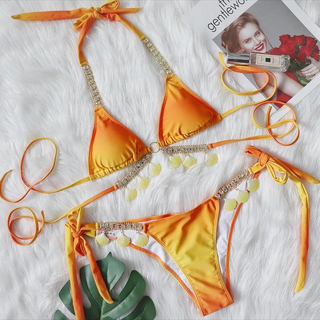 Gradient Shell Bikini
